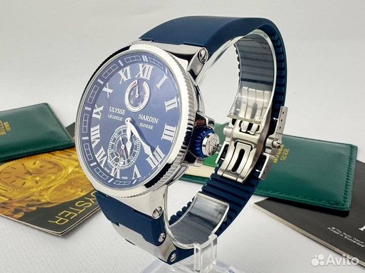 Часы мужские ulysse nardin le locle blue