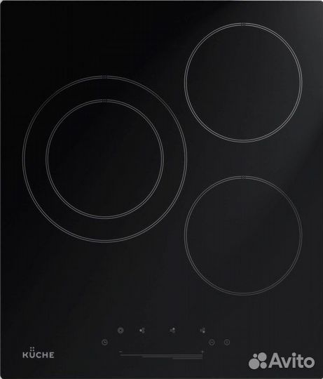 Варочная панель Kuche CSG 431 B черный