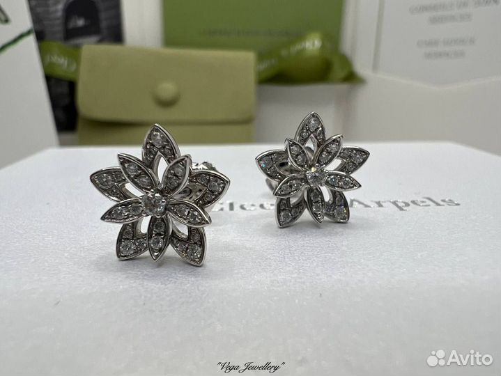 Серьги Van Cleef