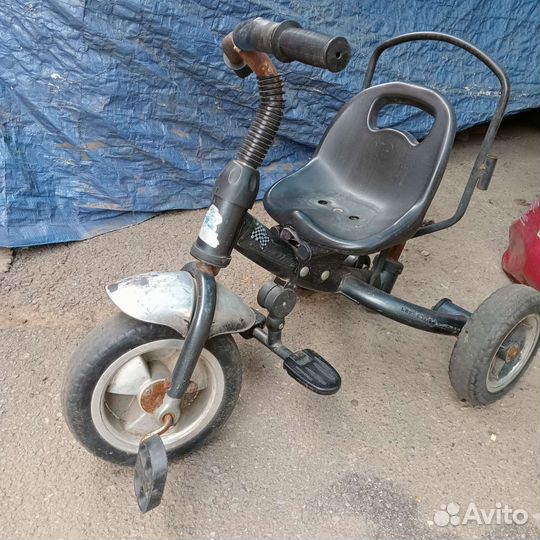 Детский трехколесный велосипед бу