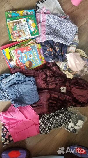 Продам большой пакет вещей на девочку и мальчика