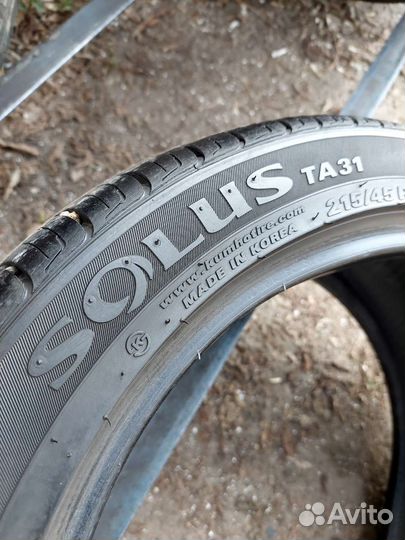 Kumho Solus TA31 215/45 R17 91V