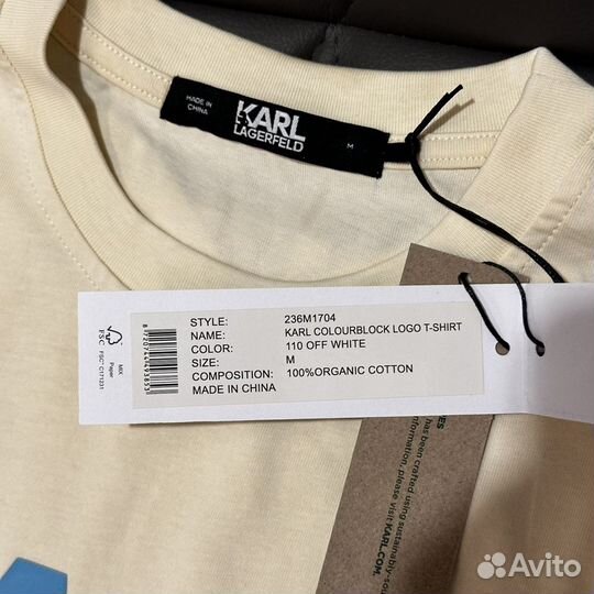 Футболка Karl Lagerfeld S,M,L,Xl