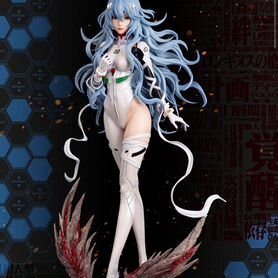 В наличии под заказ статуя Evangelion Ayanami Re
