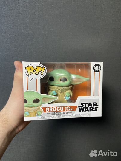 Funko POP Grogu with cookies #465