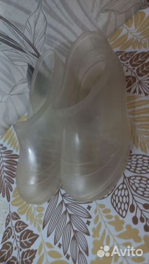 Галоши на валенки