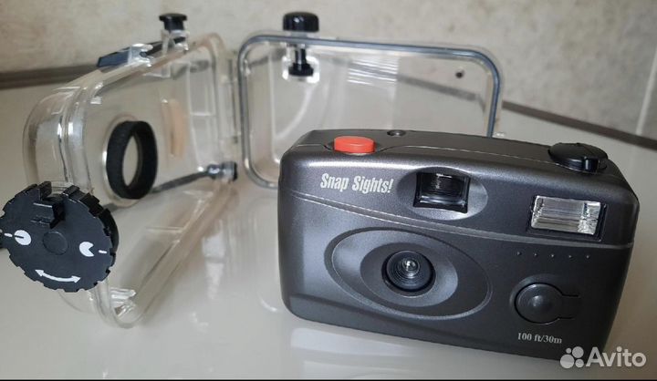 Фотоаппарат с подводным боксом