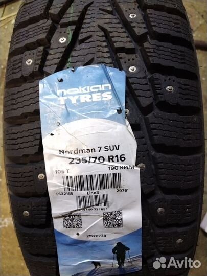Nokian Tyres Nordman 7 SUV 235/70 R16 106