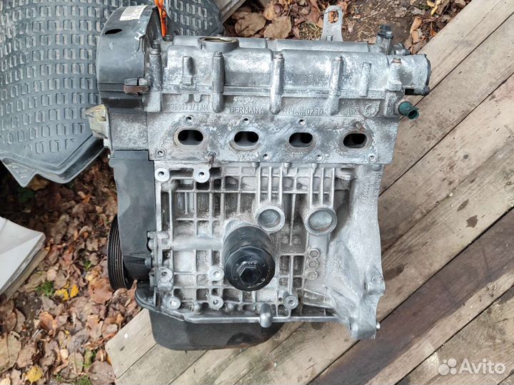 Двигатель 1.4 CGG.BXW Polo Fabia Поло Фабия