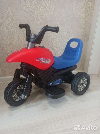 Детский электромобиль мотоцикл новый
