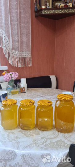 Мед Липа 2023. Соты. Майский. Пыльца