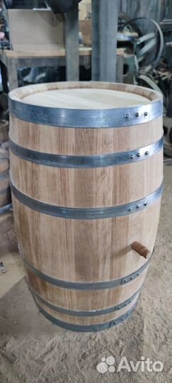 Дубовые бочки 100л из кавказского скального дуба