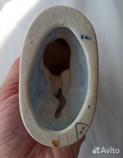 Статуэтка Белка Белочка Фарфор Гжель СССР