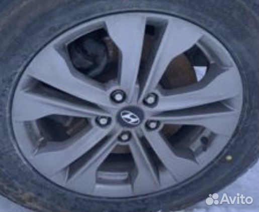 Диск hyundai santa fe 3 DM R17 2013