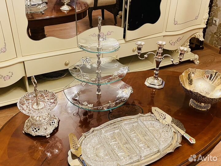 Менажницы,мельхиор