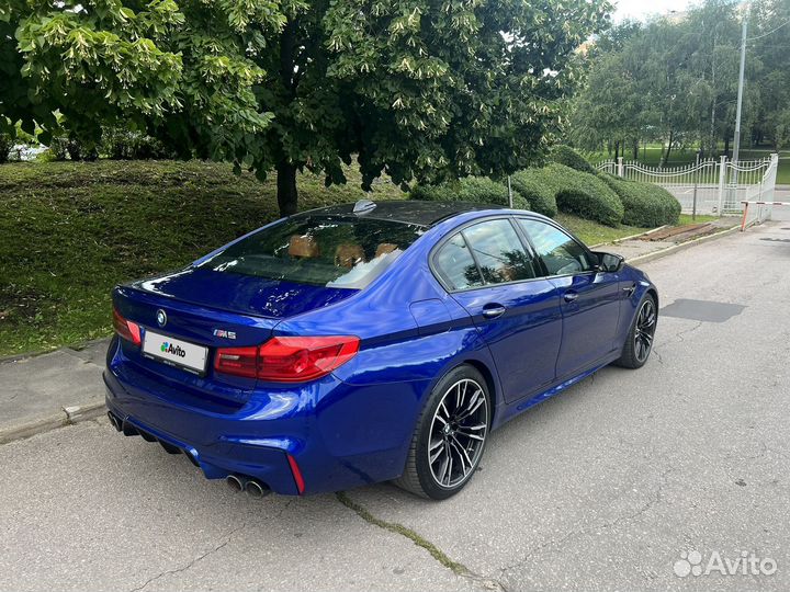 BMW M5 4.4 AT, 2018, 61 345 км