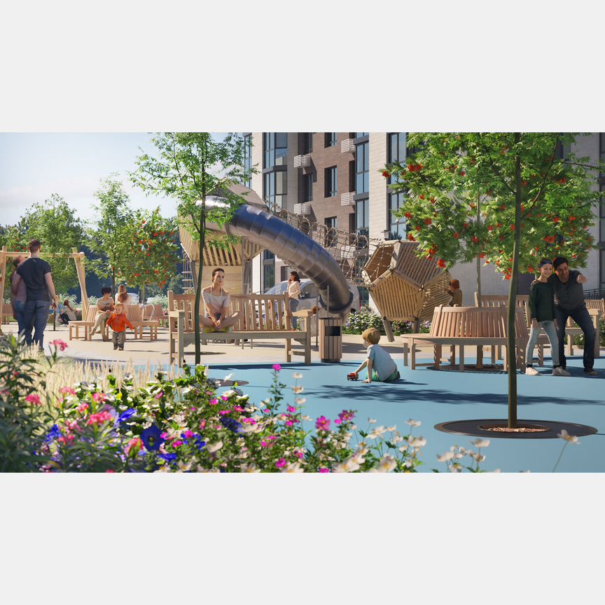 1-к. квартира, 46,7 м², 2/5 эт.