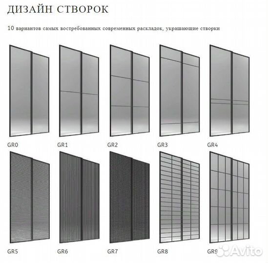 Перегородка - двери купе- зонирование