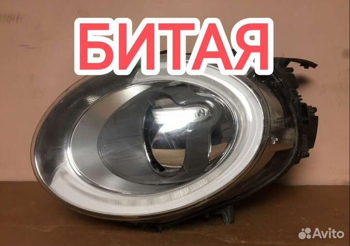 Фара битая правая Mini Cooper 2016