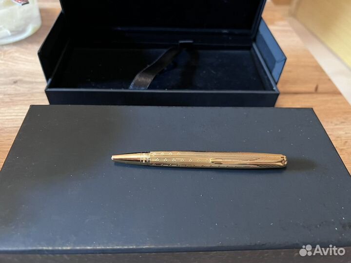 Ручка шариковая Parker Mono Chisseled Carbon