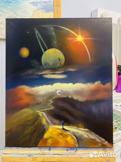Картина маслом на холсте
