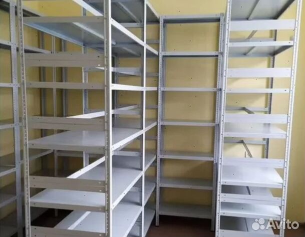 Стеллажи полочные 100