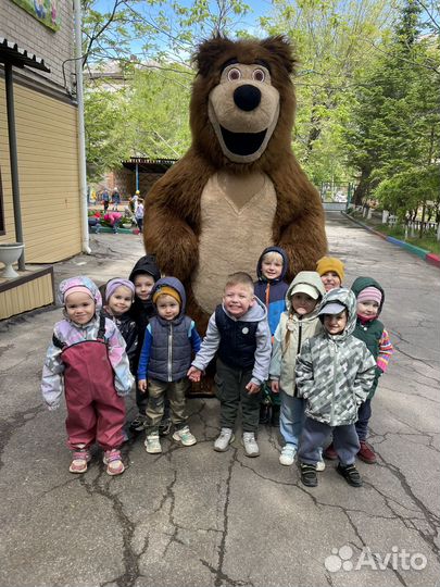 Аниматоры на день рождения мишка