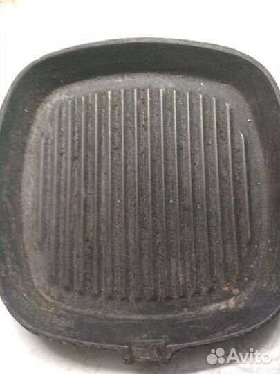 Чугунные сковороды блинная и гриль