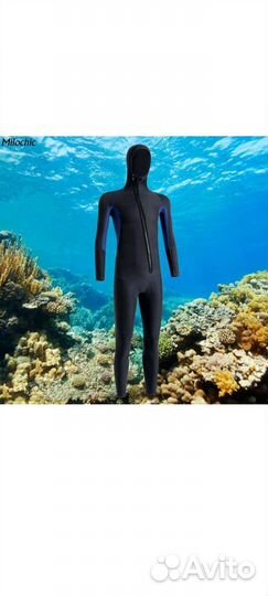 Водолазный костюм, мужской и женский, 3 мм