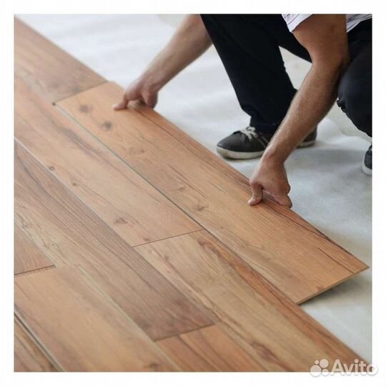 Укладка ламината, линолеума