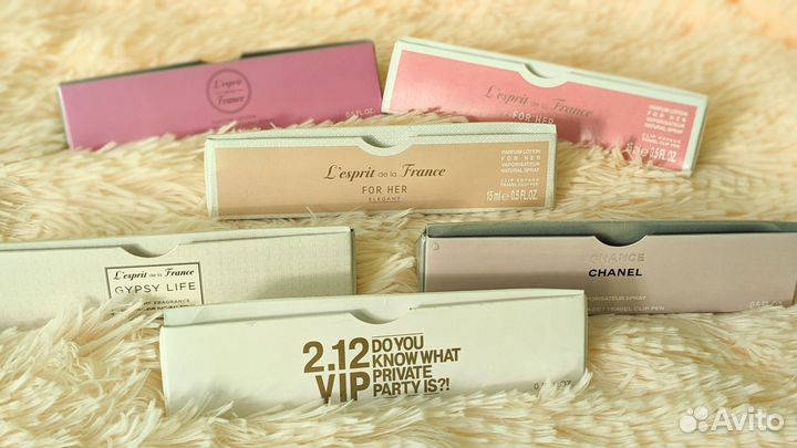 Духи женские пробники 15 мл