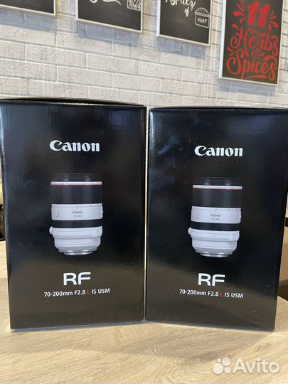 Новый Canon RF 70-200mm USM f/2.8