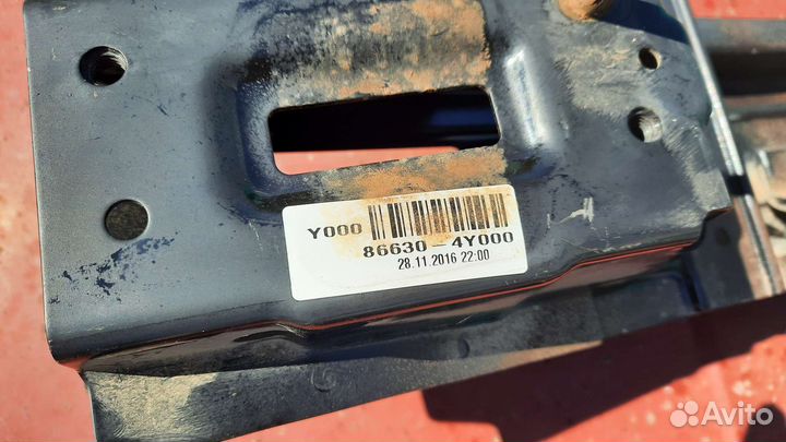 Усилитель заднего бампера Kia Rio 3 2016г