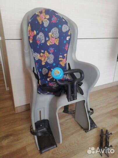 Детское велокресло на багажник