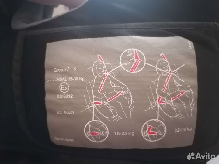 Автомобильное детское кресло от 9 до 36 кг