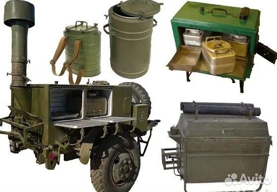 Полевые кухни солдатские кп-130, кп-125 армейские
