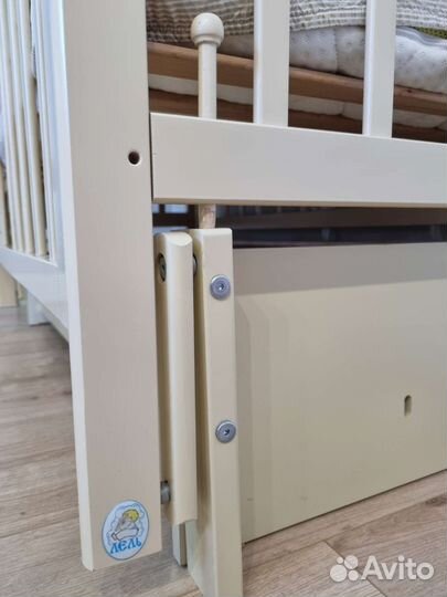 Детская кровать Лель с продольным маятником