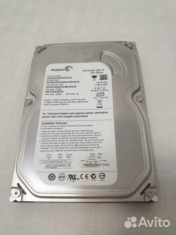 HDD Seagate (жесткий диск) 250 gb (гб) купить в Санкт-Петербурге ...