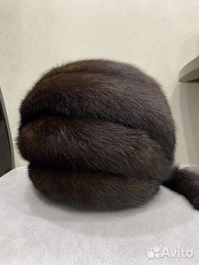 Шапка норковая женская новая
