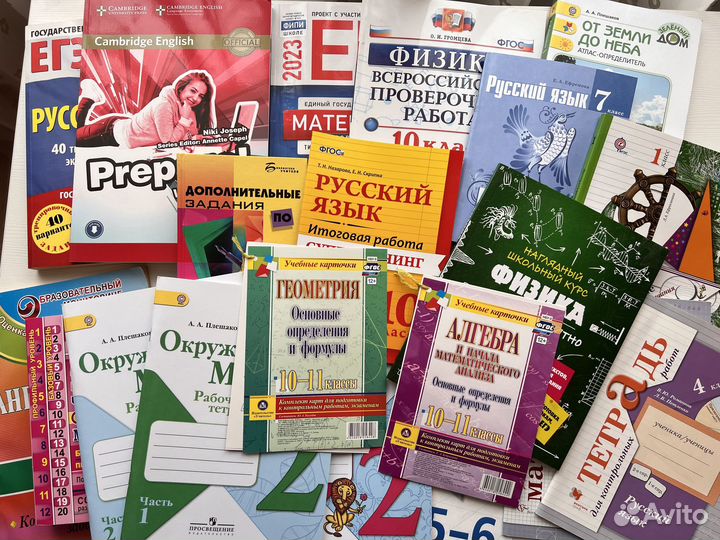 Учебные пособия 1-11 класс, глобус