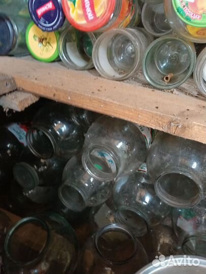 Стеклянные банки 0.5 л, 3 л, 1.5л