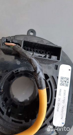 Chevrolet Aveo t300 шлейф улитка