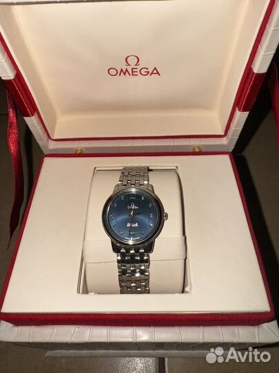 Omega De Ville Prestige Blue Diamond – элегантные