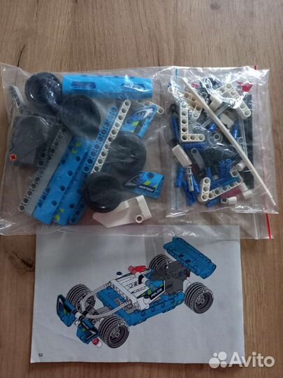 Lego technic 42117 и 42091