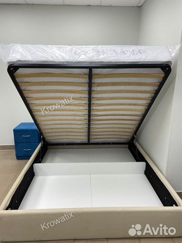 Кровать двуспальная 160х200 с подъемным механизмом объявление продам