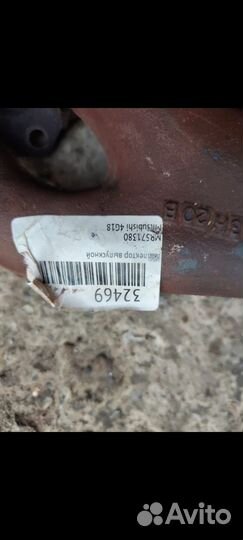 Выпускной коллектор на Mitsubishi Lancer 9