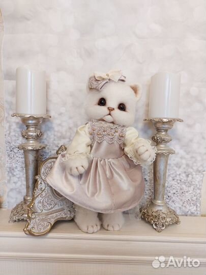 Коллекцинная кукла Кошка Handmade