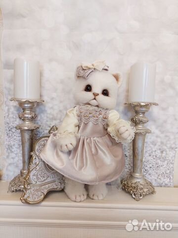 Коллекцинная кукла Кошка Handmade