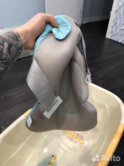 Тазик для купания новорожденного