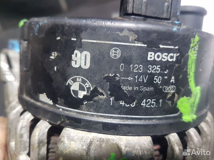 Генератор bmw E46 1998-2005г 1.9